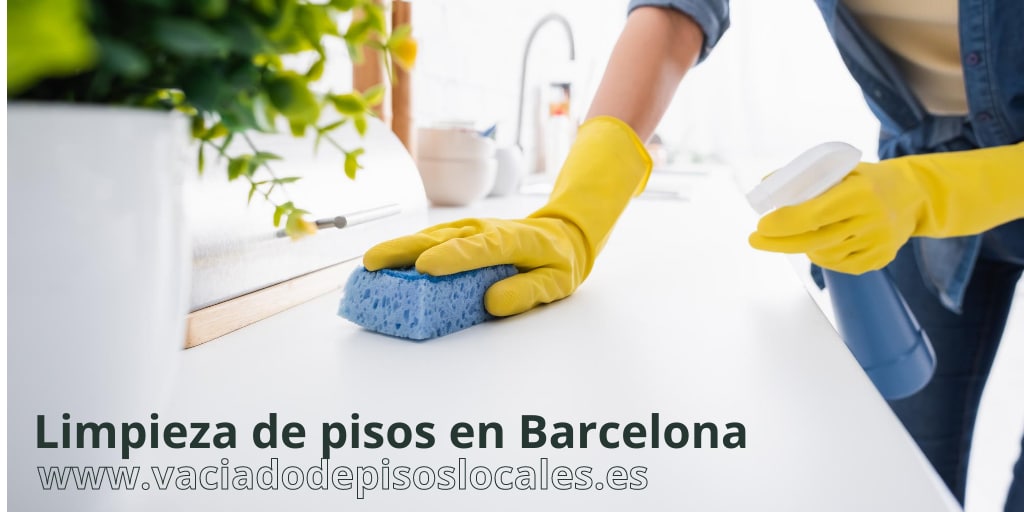 Limpieza de pisos en Barcelona