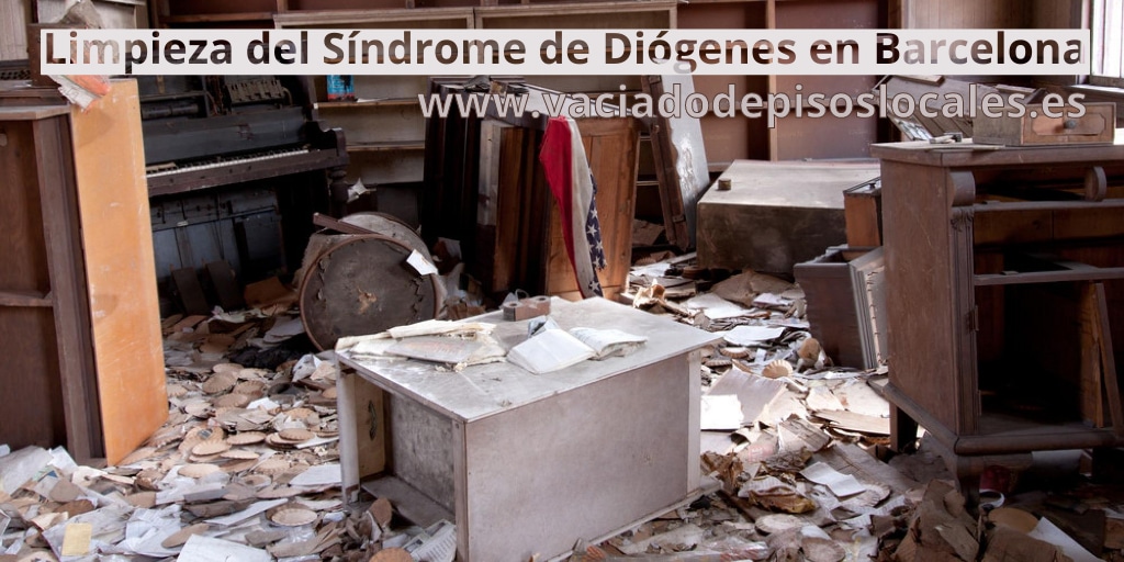 Limpieza síndrome de Diógenes en Barcelona